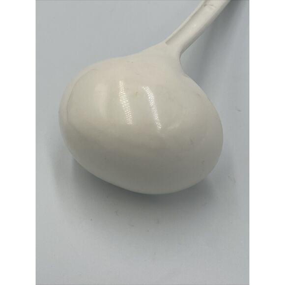 Ultratemp Soup Ladle Nylon White High Temp Plastic Retro Vintage 80s 90s #2109 - Picture 5 of 7